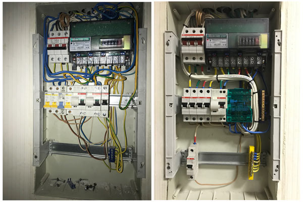 Переборка электрощитов